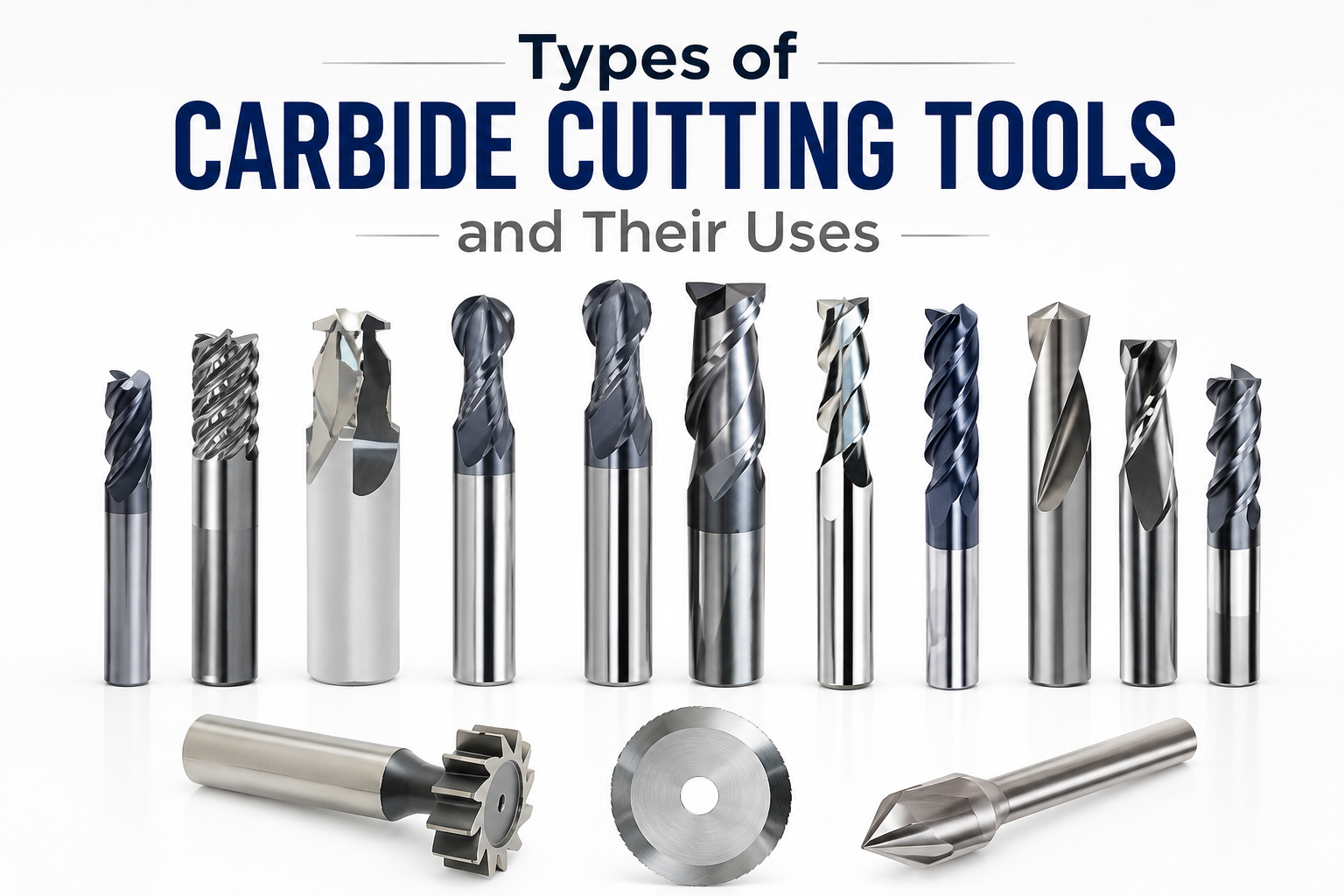 Types of Carbide Cutting Tools and Their Uses